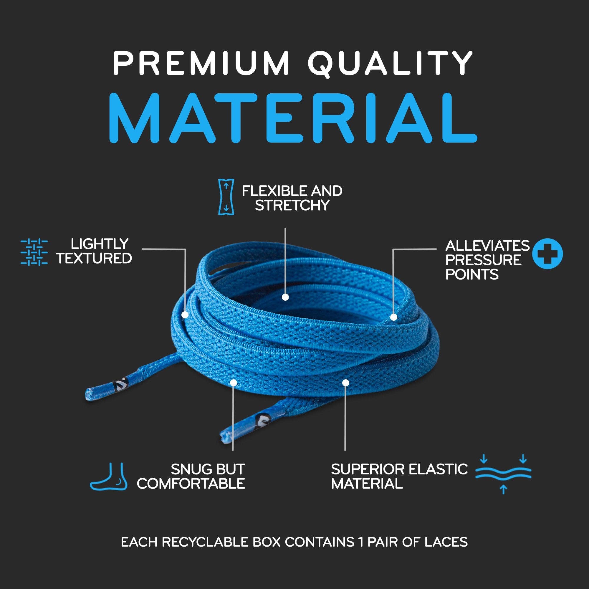 The Original Stretchlace - Vendita all'ingrosso Lacci per scarpe - Unisex - Lacci per scarpe elastici piatti52