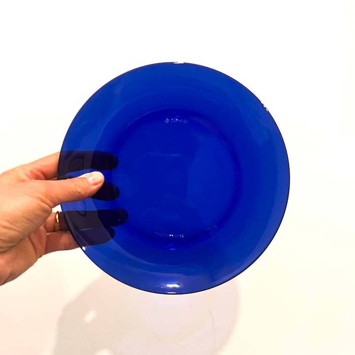 Assiette à dessert Lys Saphir 19 cm, Lot de 6 pour la vente par Clémentine Boutique