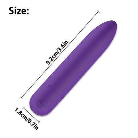 Playful Toy Wholesale - Wholesale Sex Toy - G Spot Bullet Vibrator-Purple1