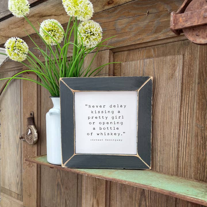 SB1405A Never Delay for wholesale by JanMichaels Art & Home