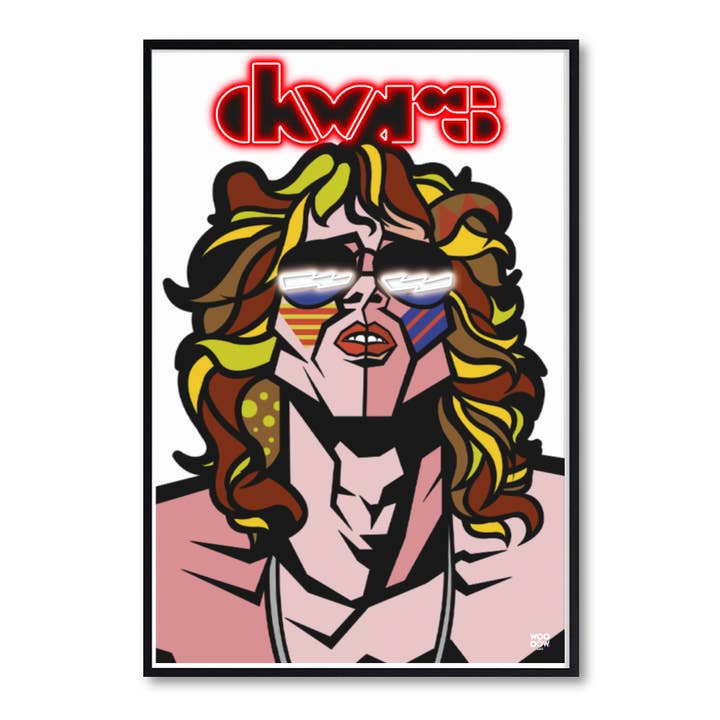 Woooow Arte - Wholesale Neon Sign - Quadro Vetor Neon_01 battery-powered