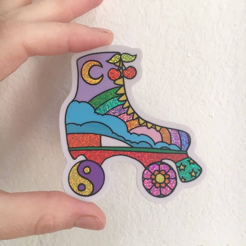 Astral Weekend - Wholesale Sticker - 3 Inch Sticker Roller Skate2