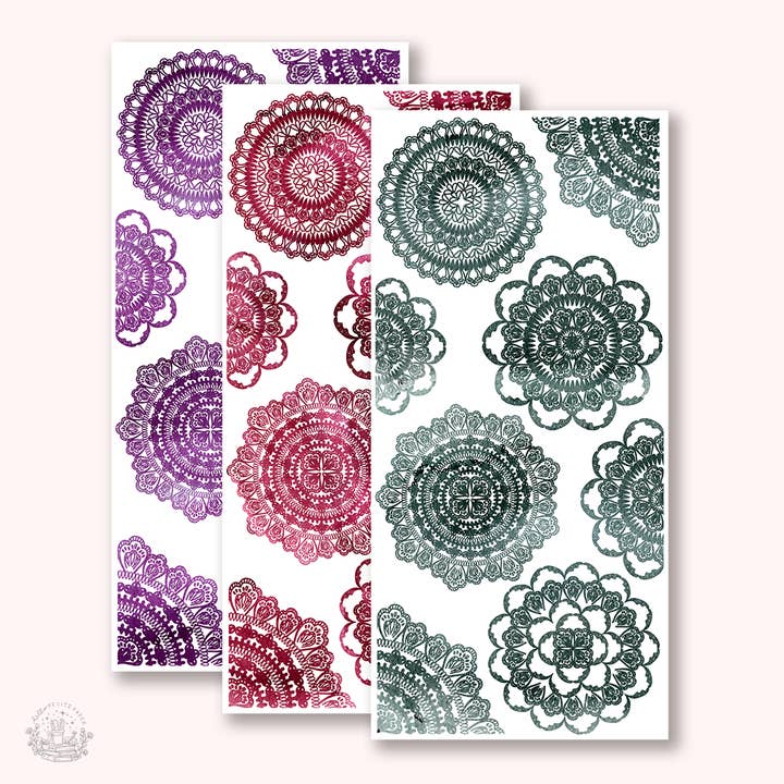 Essentials - Adesivi grandi centrini (EJ89 90 91) per la vendita all'ingrosso da parte di Hello Petite Paper