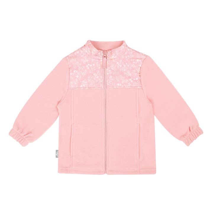 Prairie Flowers | Fleece Collared Jacket for wholesale by Jan & Jul