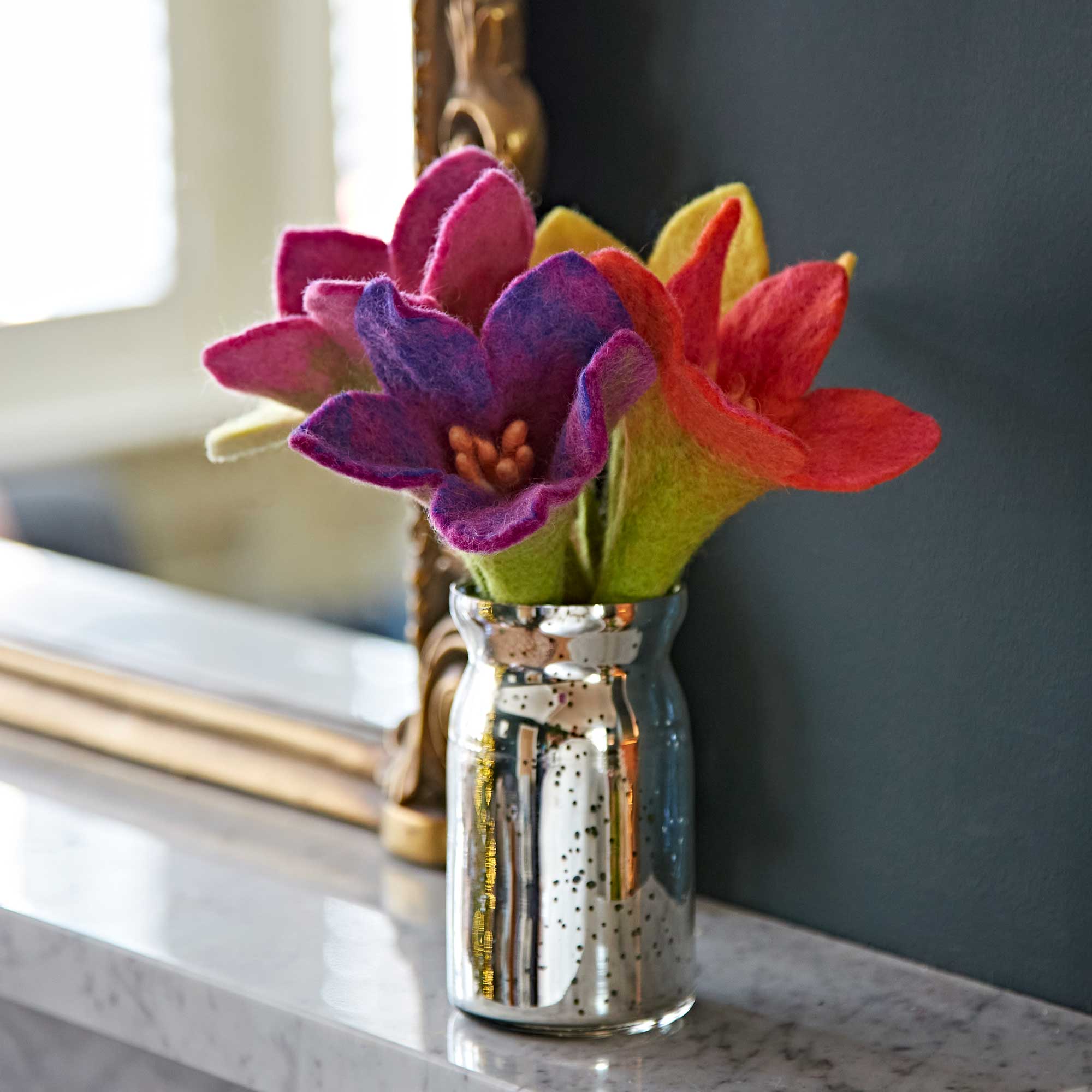 The Paper High Gift Company Limited - Wholesale Artificial Flowers - Felt Flower Bouquet - Handmade Felt Flowers - Fair Trade1