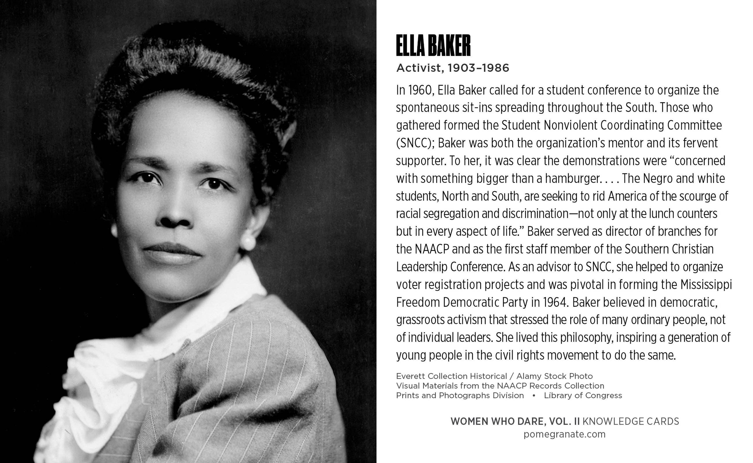 Pomegranate - Wholesale Card Game - Women Who Dare, Vol. II Knowledge Cards4