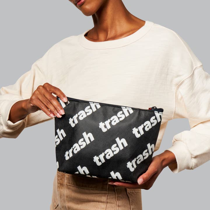 The Toiletry Bag - Made from 8 Ocean-Bound Plastic Bottles for wholesale by Trash