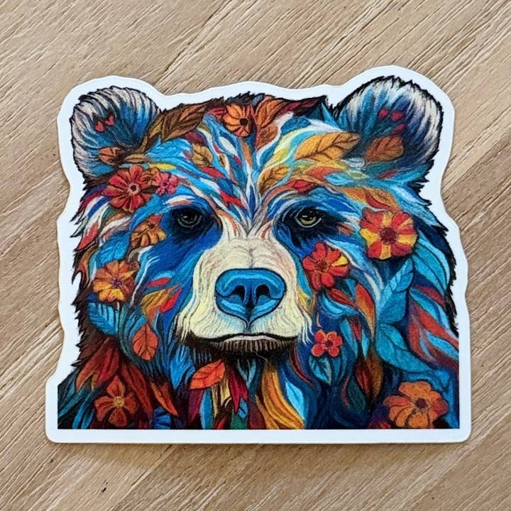 Winston Proper - Wholesale Sticker - Poppy the Bear Die Cut Sticker0