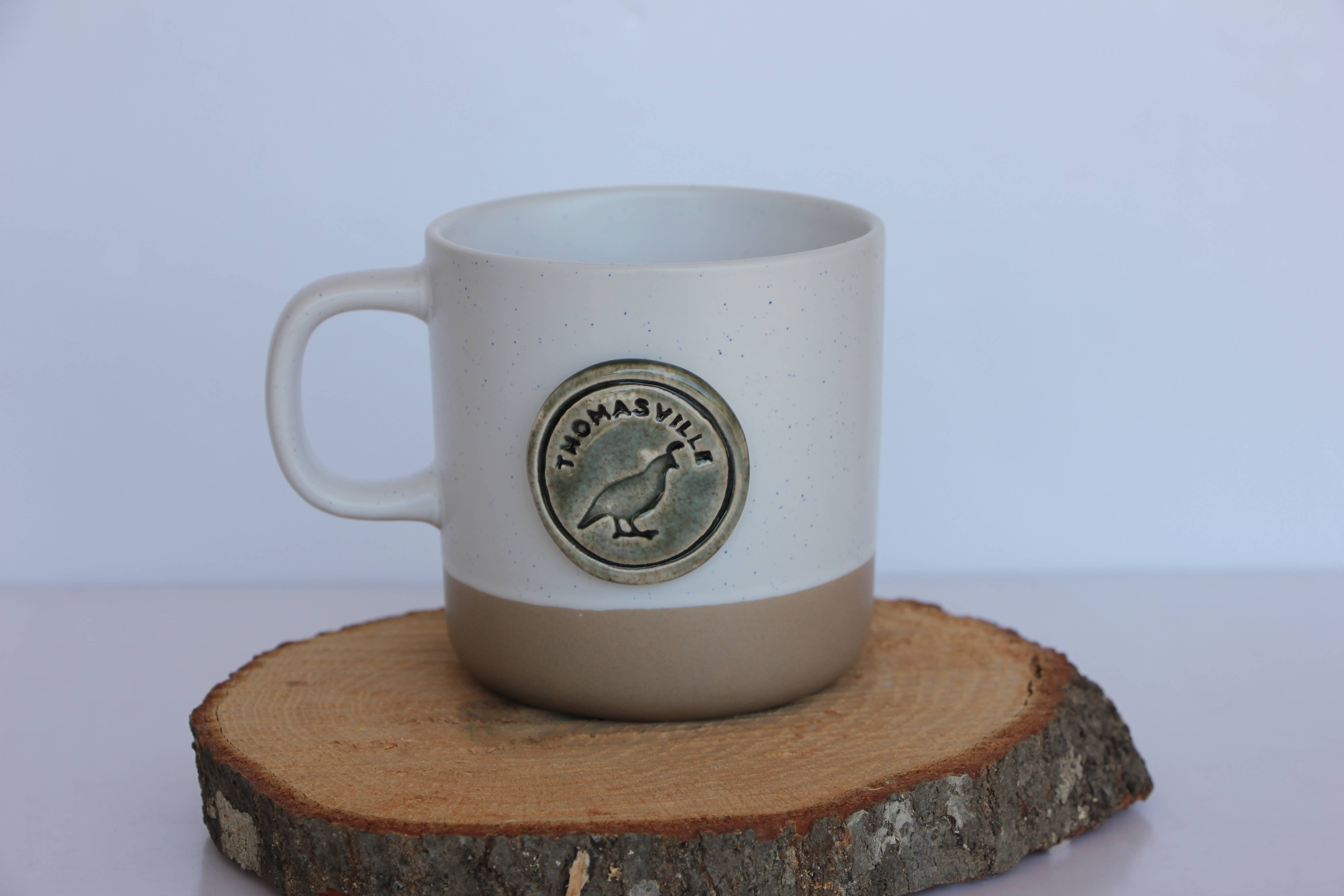 Prodigal Pottery – wholesale Kaffekoppar – Anpassad logomugg i stugstil (10 oz)5