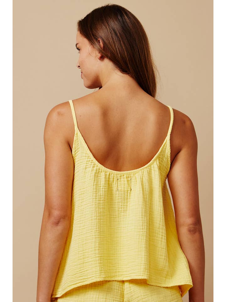 9seed - Wholesale Tank Top - Women's - PLAYA tank top in lightweight gauze4