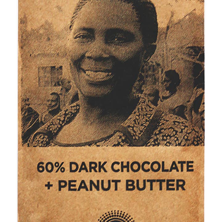 Askinosie Chocolate - Wholesale Chocolate Bar - POP - Dark Chocolate + Peanut Butter Bar1