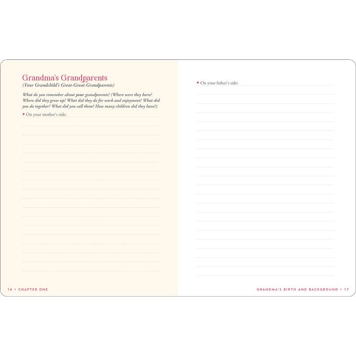 Peter Pauper Press - Wholesale Journal/Diary - Grandma's Story6