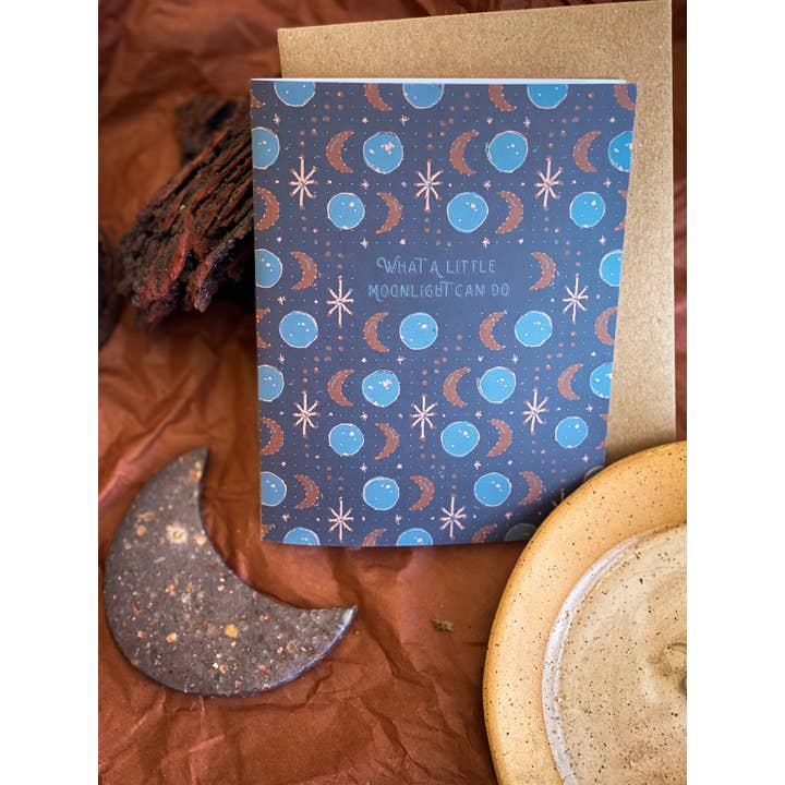 re:mused studio - Vente Carte de vœux classique - Carte de vœux A2 Un peu de clair de lune5