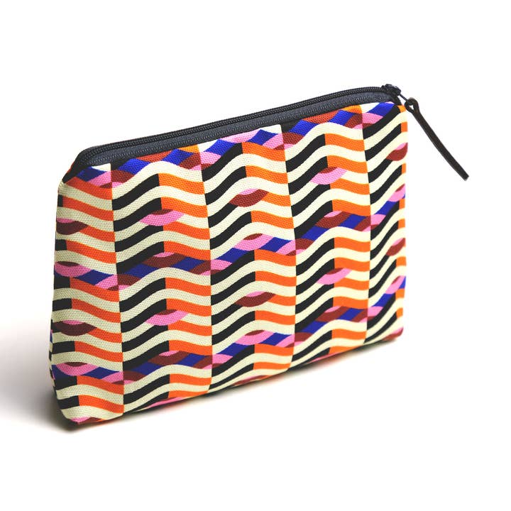 Large Zipped Pouch — Kinetic 2 — Travel, Accessories for wholesale by Storigraphic®