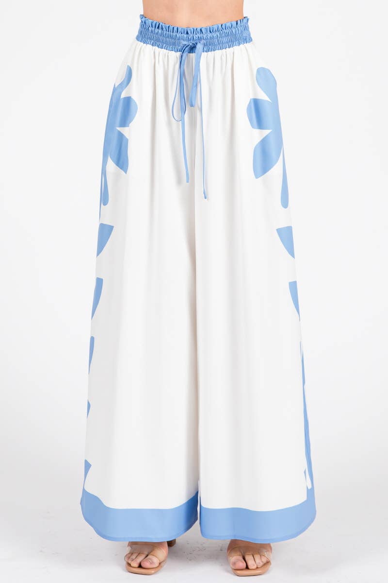 Peace Love Line - Wholesale Top & Pant Set (NOT Loungewear) - Women's - PL7472 - PRINTED WOVEN TOP AND PANT SET17