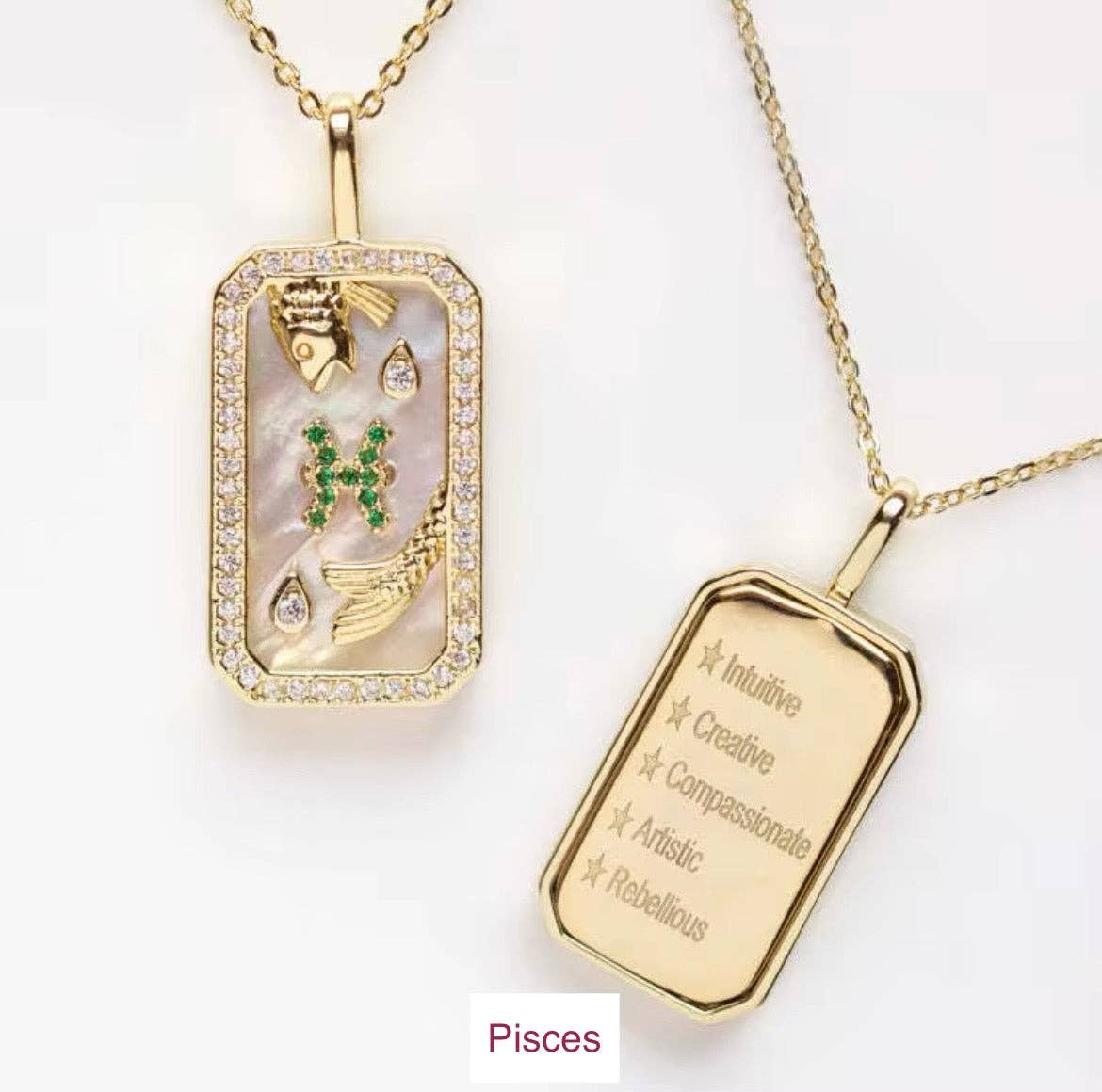 Curated By Suarez - Wholesale Pendant/Charm Necklace - Zodiac Necklace3