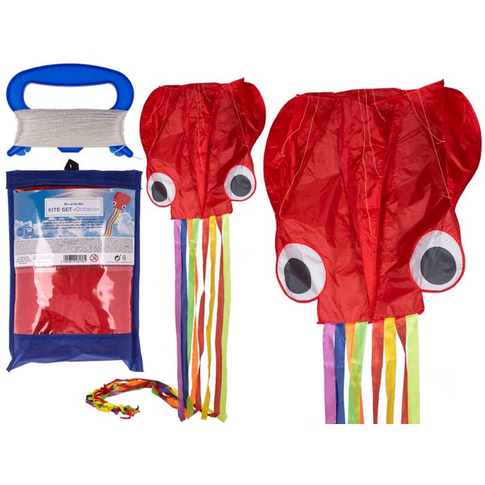 Out of the blue KG - Wholesale Toy Set - Kids - Kite-Set, Octopus,