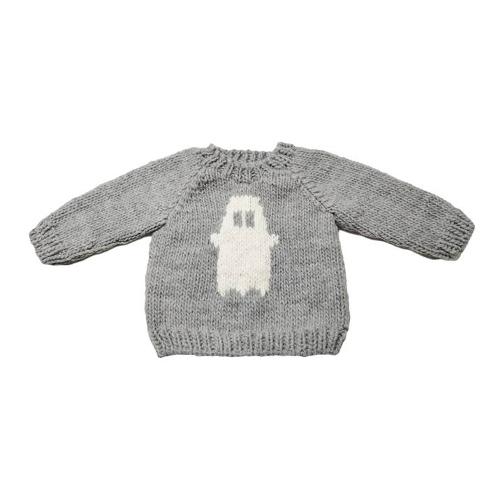 Ghost Sweater Halloween Boo Baby Kid Fall Pullover Apparel for wholesale by Figgy Friends