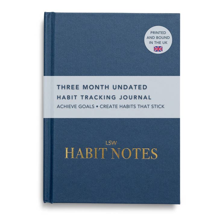 LSW London - Wholesale Journal/Diary - Habit Notes: Daily Habit Tracking Journal | Self-Improvement