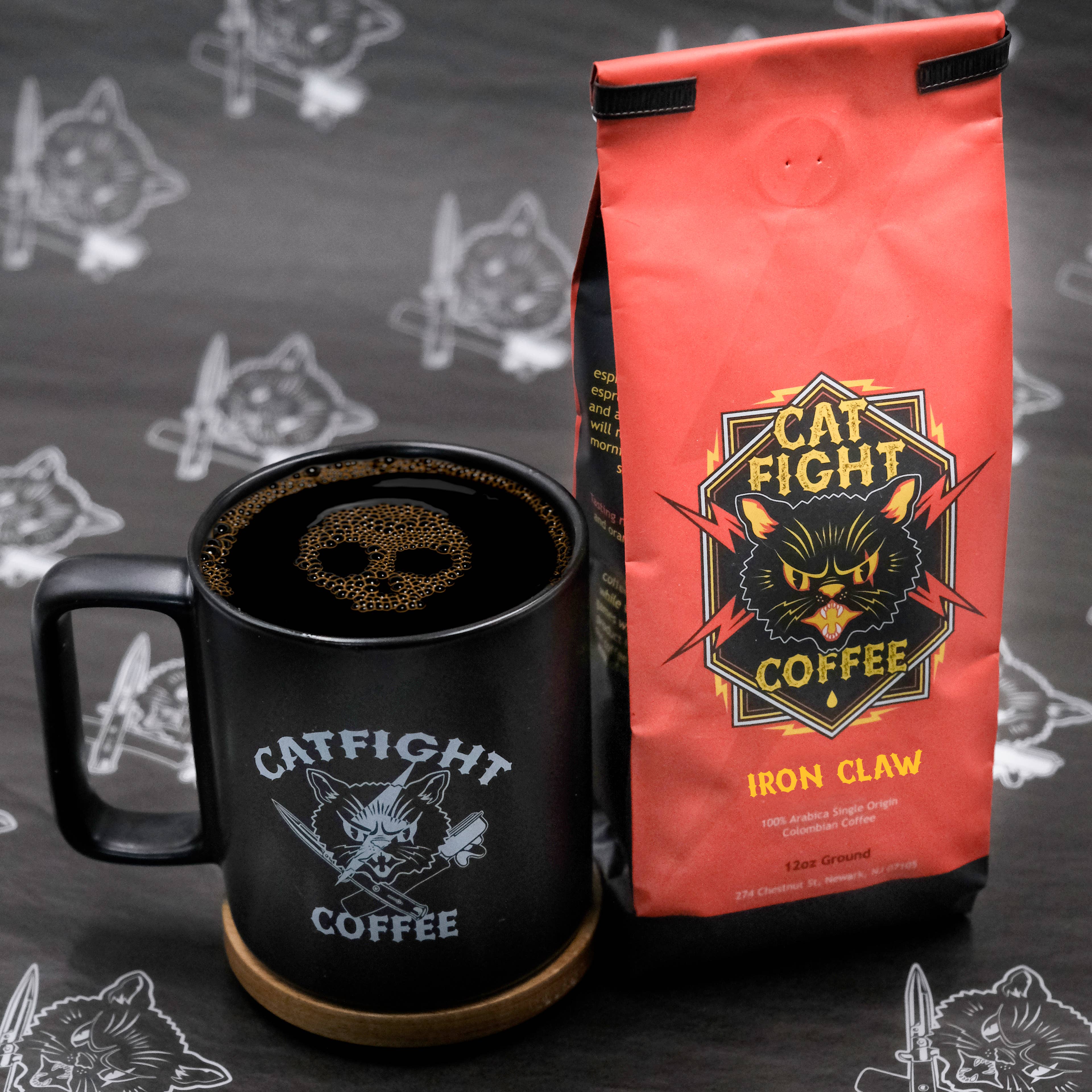 Catfight Coffee - Vendita all'ingrosso Caffè in grani - caffè Iron Claw Morning Blend1