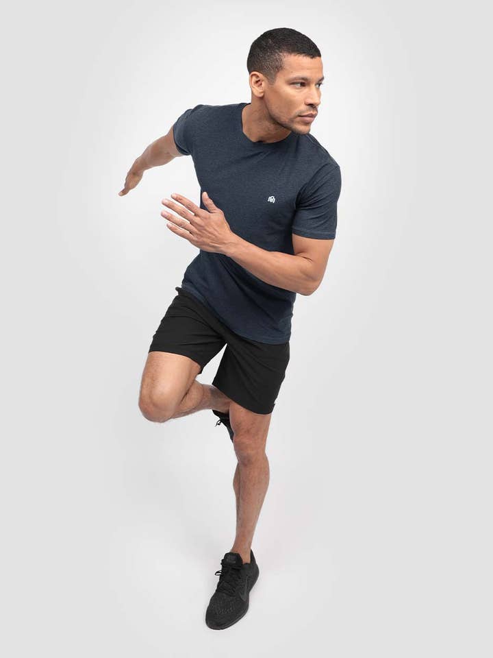 INTO THE AM - Wholesale T-Shirt - Men's - Men's Active T-Shirt for Fitness, Gym, Running (Branded)20