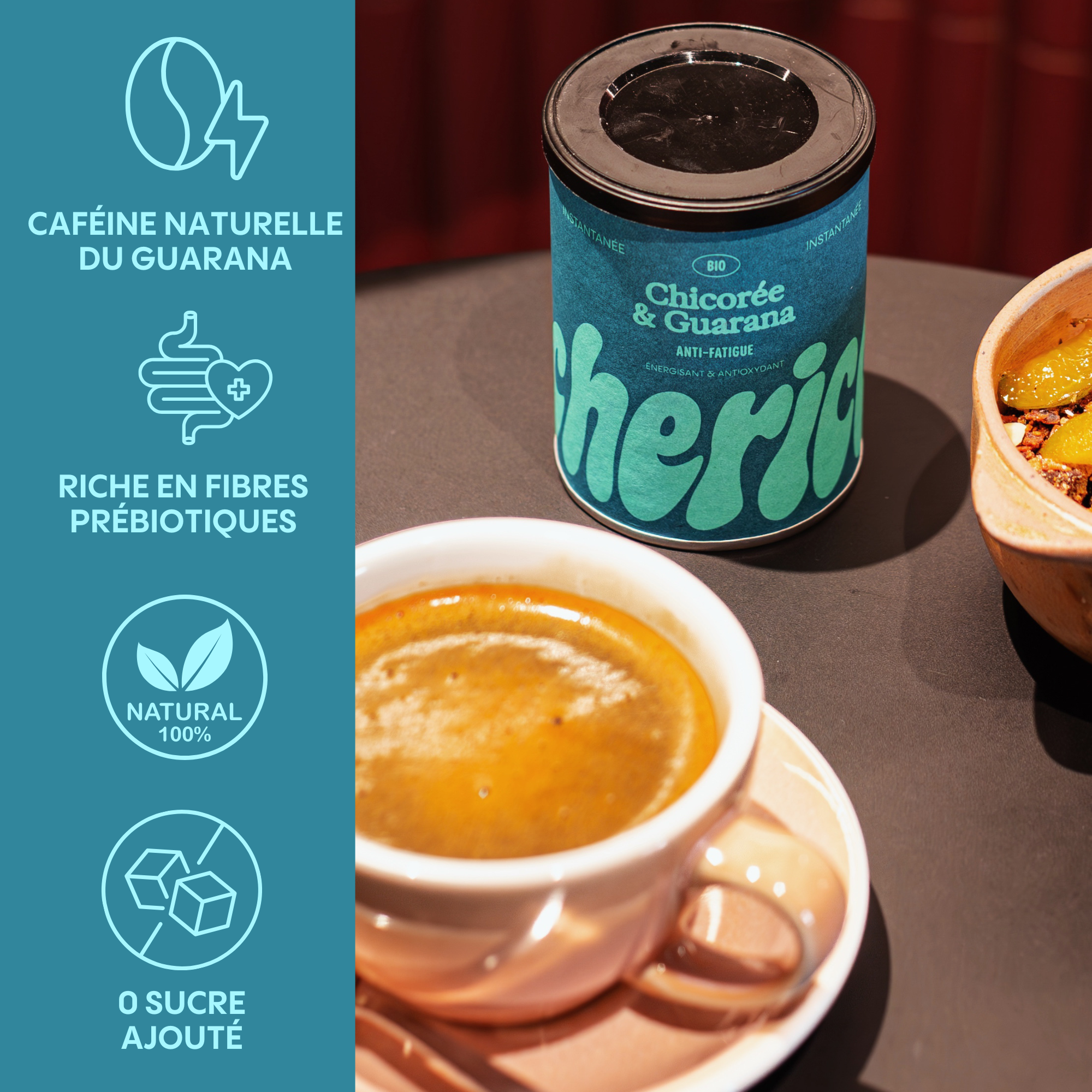 Cherico - Wholesale Instant Coffee/Espresso - CHERICO Starter Pack 🌿☕ – Instant Chicory (30 Cans)2