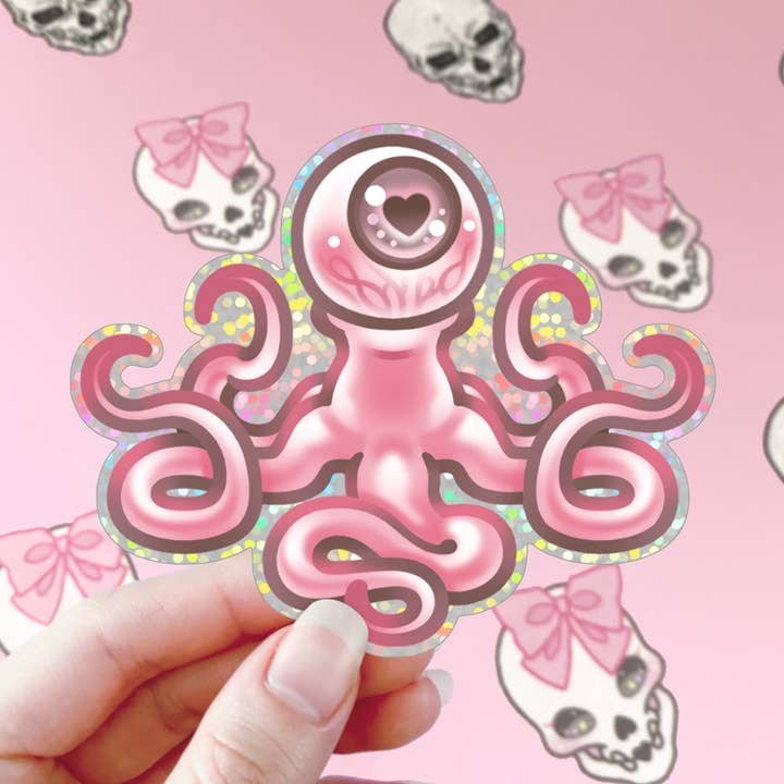 Kawaii T Ocellus Sticker for wholesale by Black Serotonin