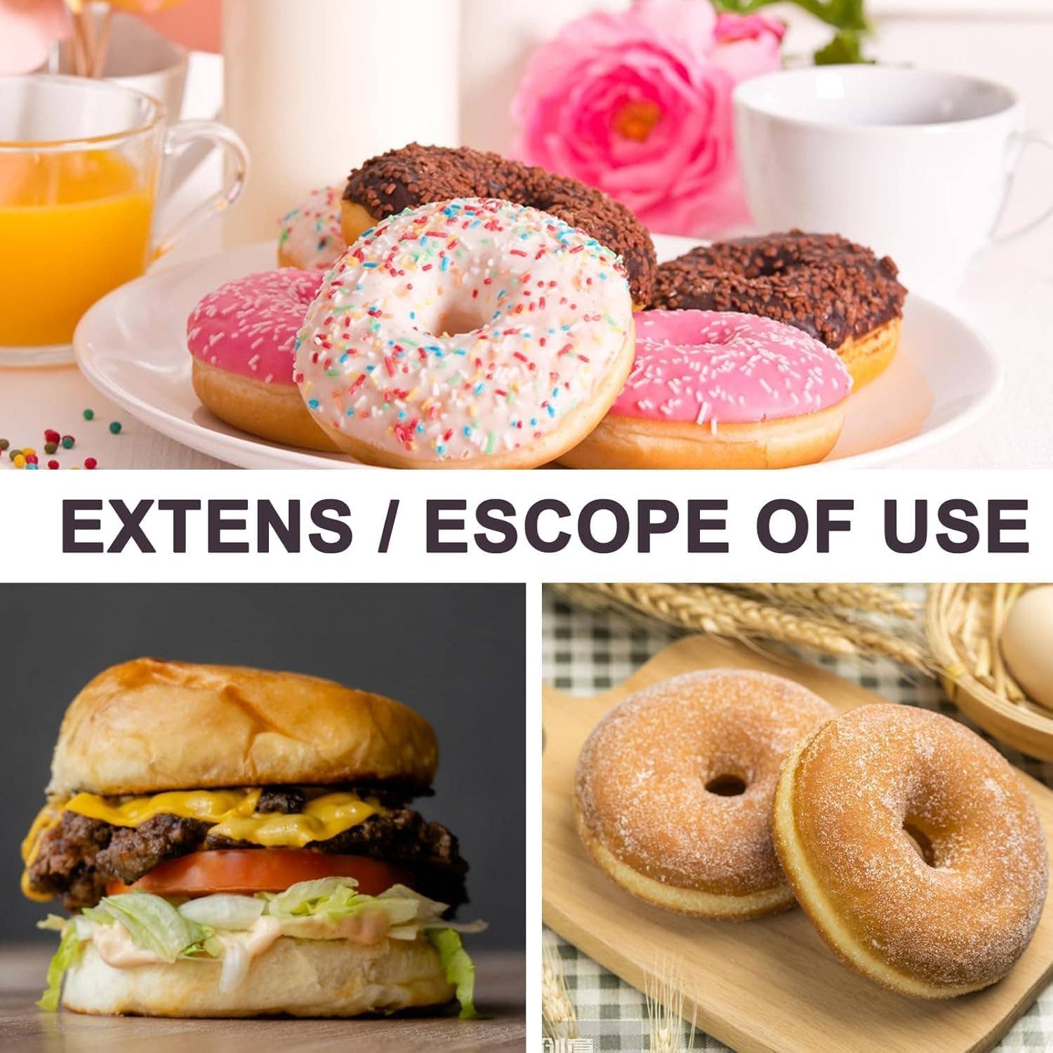 VIGOR - Wholesale Chocolate/Candy Mold - Silicone Baking Mold Set Cake Mousse Pudding Donut Molding1