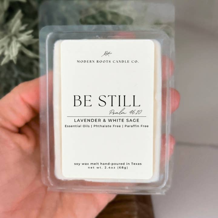 Be Still | Lavender & Sage | 2.4 oz. Soy Wax Melt and other Purchase Wholesale natural soy wax flakes. Free Returns & Net 60 Terms on Faire trending on Faire.