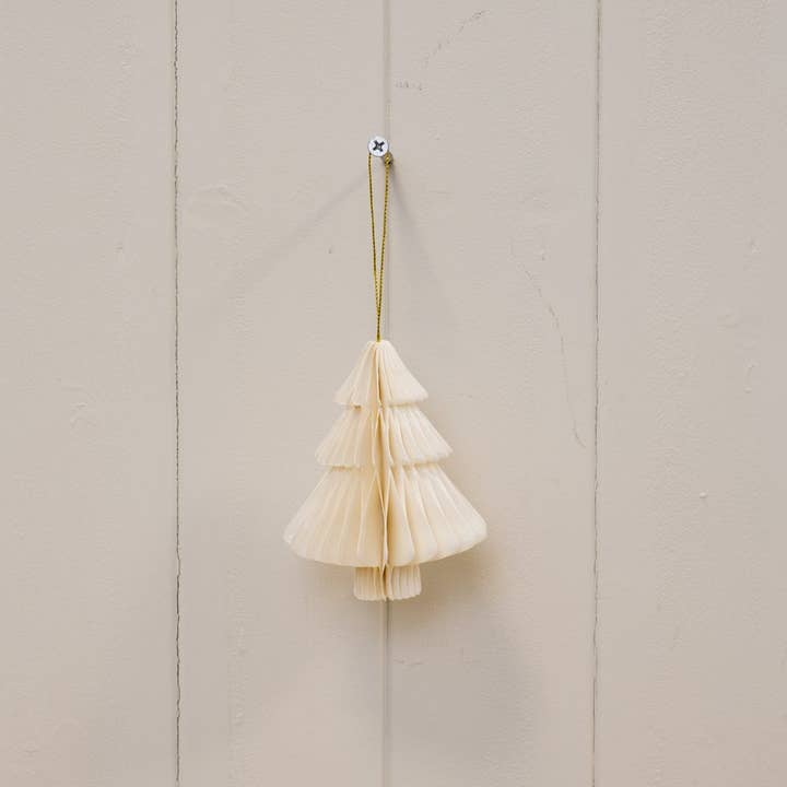 Set van 3 Off White Kerstballen voor wholesale door Satchville