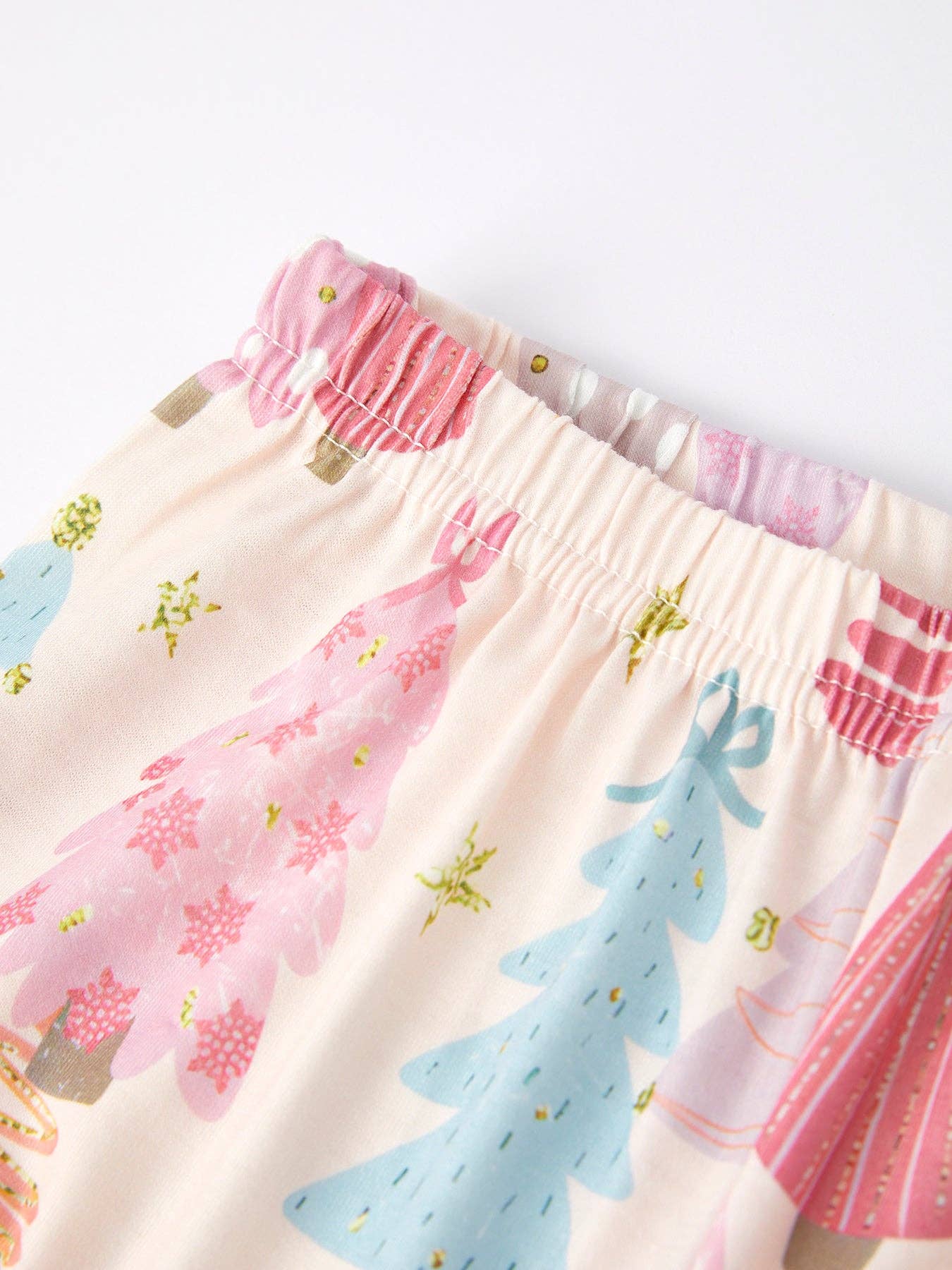 Rylee Faith Designs – wholesale Sleepwear set – Kids – Girls Christmas Letter Print Pajamas Set6