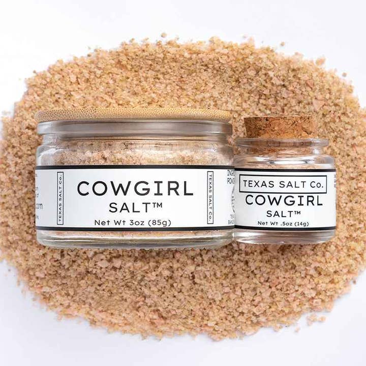 Cowgirl Salt for wholesale by Texas Salt Co
