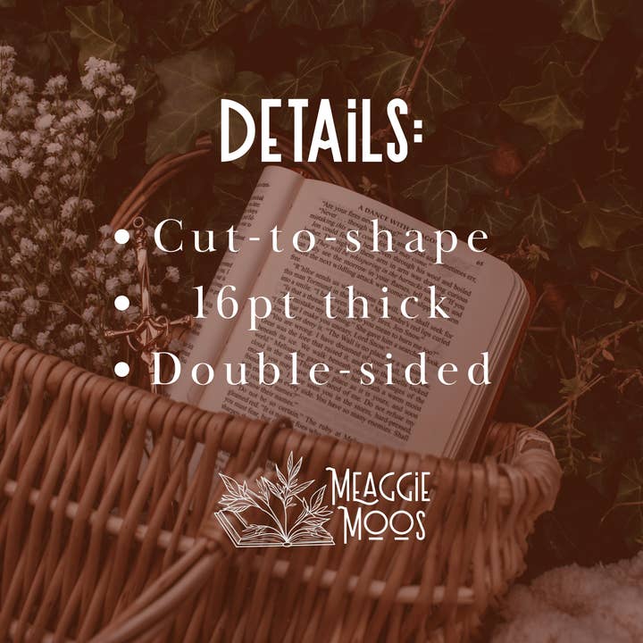 Meaggie Moos - Wholesale Bookmark - Imperfect Die-Cut Mystery Bookmark Bundle | 50 pack1