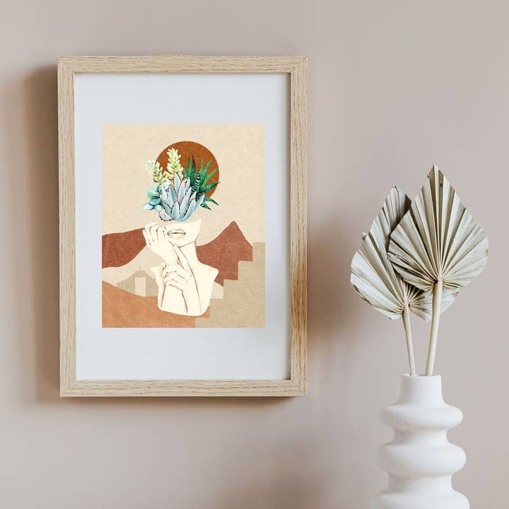 Succulentes pour la vente par Oyster Art Gallery