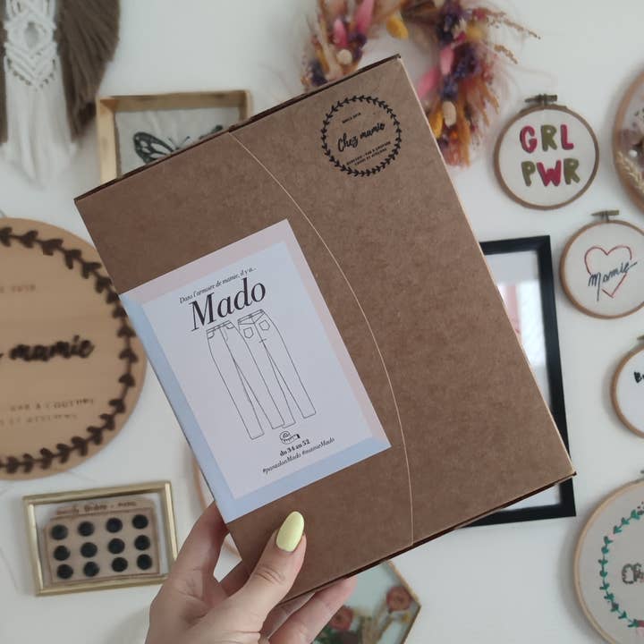 Boss: Mado byxmönster i storlek 34 till 52, tryckt i A0 för wholesale av CHEZ MAMIE