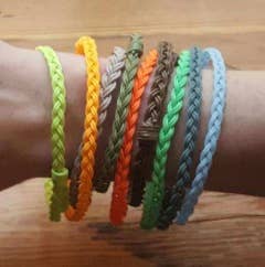 Flyvines - Wholesale Woven/Braided Bracelet - Flyvines Recycled Fly Line Solid Bracelets0
