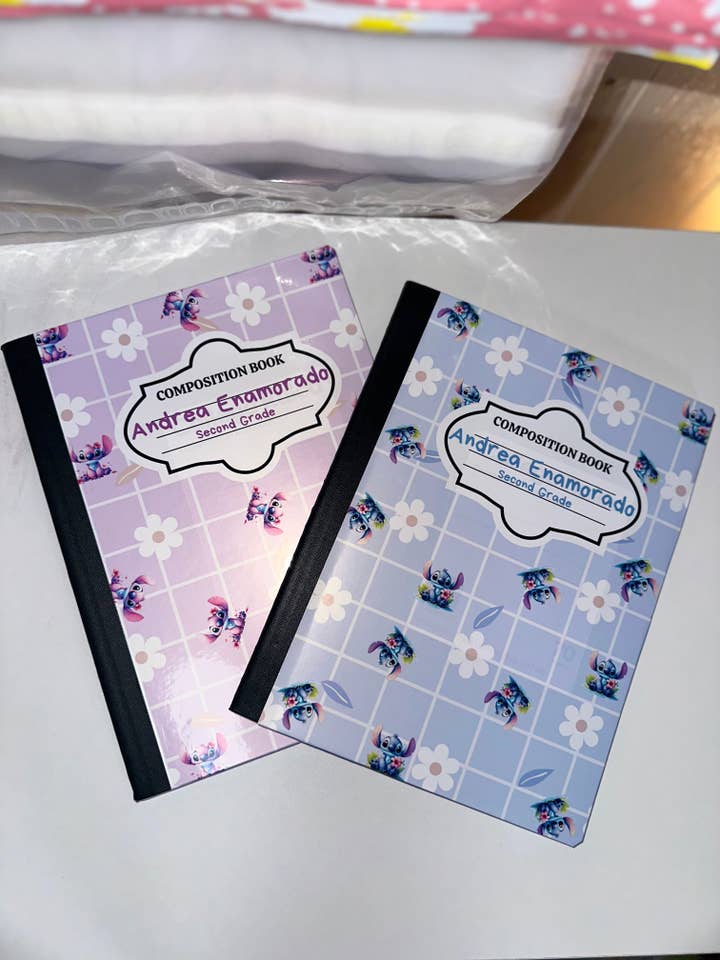 Cuaderno Personalizado📚📓 para venta al por mayor de Cloth Paper Scissors LLC
