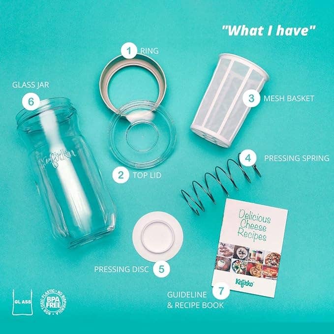 Kefirko – wholesale Kitchen tool/gadget – Kefirko Cheese Maker8