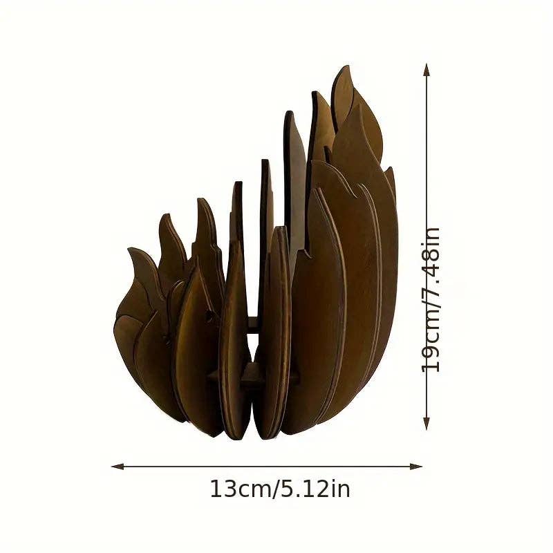 Huis Van Merken – wholesale Ljushållare – Rustik träljusstake mittpunkt - Dekor i vintagestil4