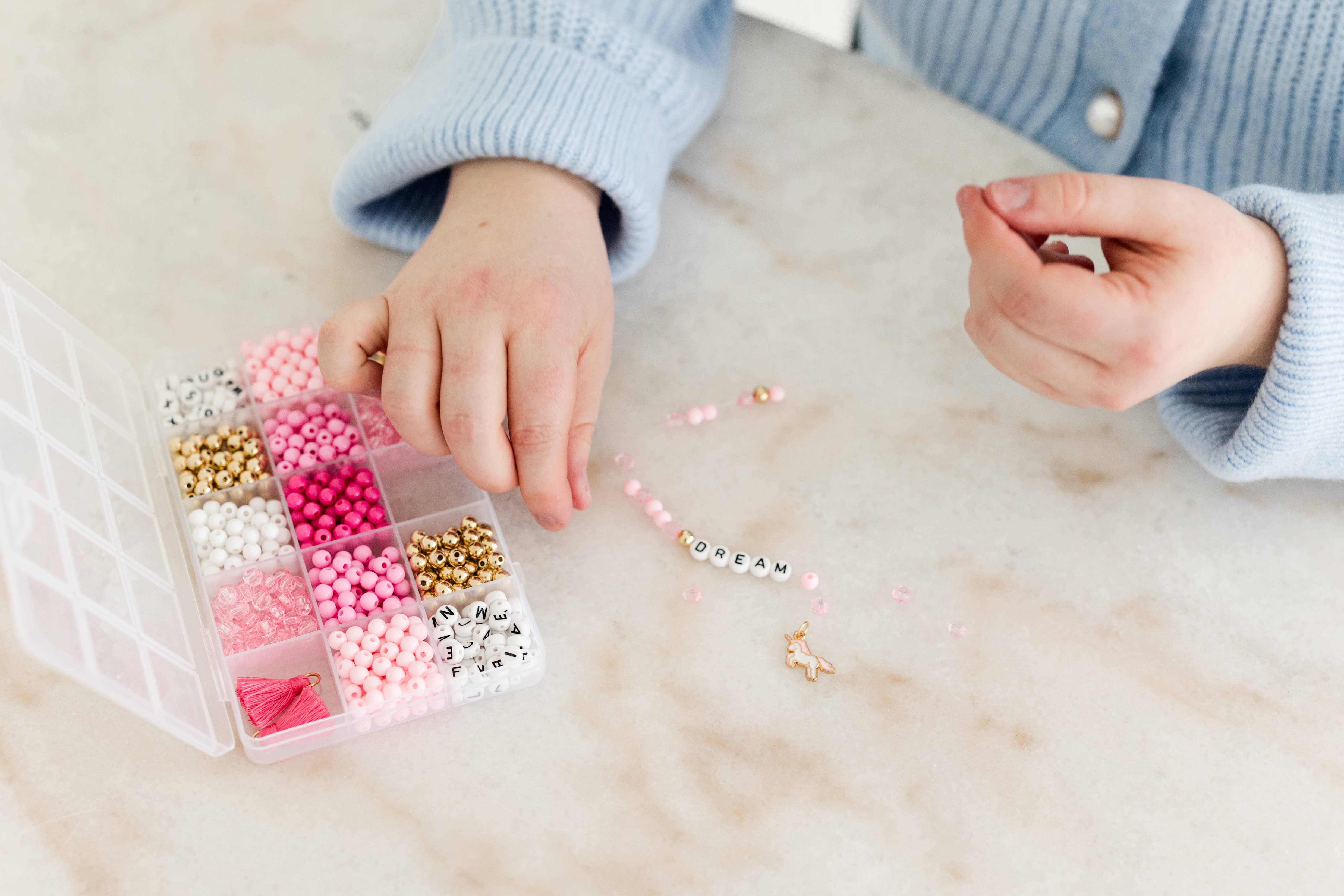 Stacked Sweetly - Wholesale DIY Jewelry - Kids - Unicorn Dreams DIY Stretchy Bracelet Craft Kit3