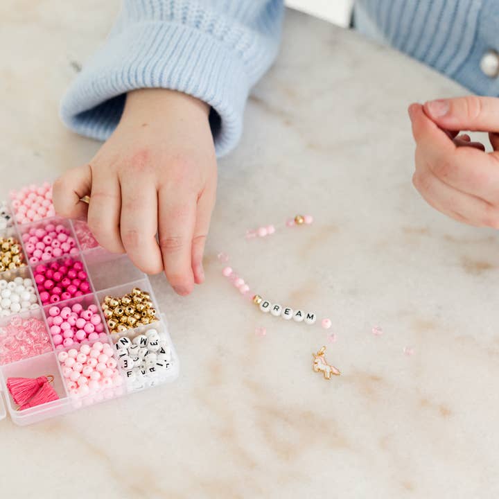 Stacked Sweetly - Wholesale DIY Jewelry - Kids - Unicorn Dreams DIY Stretchy Bracelet Craft Kit3