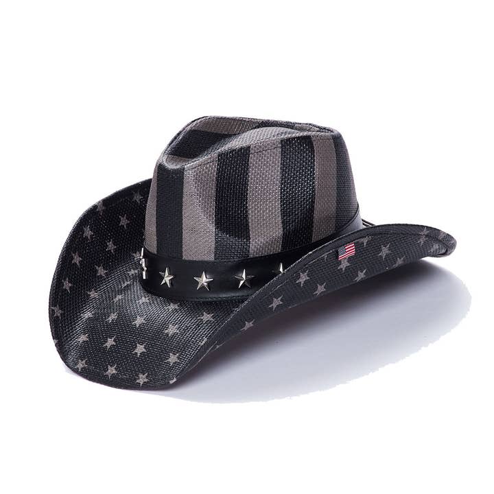 California Hat Company - Wholesale Cowboy Hat - Women's - Star Spangled Cowboy Hat for Women TX-722