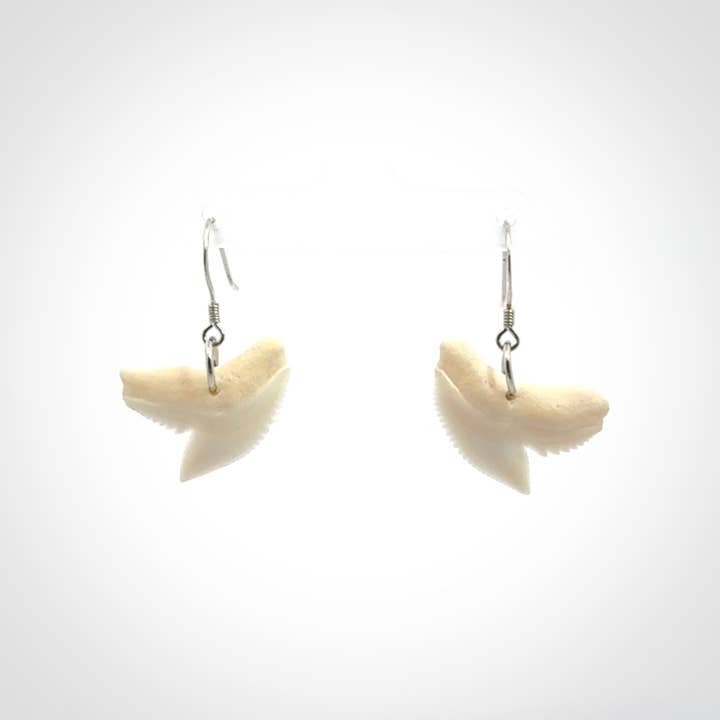 TIGERHAJTAND-ØRERINGE for engroshandel hos NZ Pacific