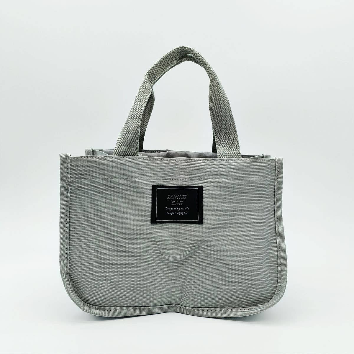 ACCITY - Wholesale Lunch Bag/Box - CASUAL PICNIC INSULATED DOUBLE LAYER BENTO BAG_CWAB182410