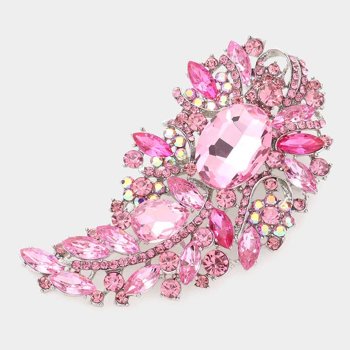 Sensibling Corp. – wholesale Brooch – Multi Stone Embellished Pin Brooch11