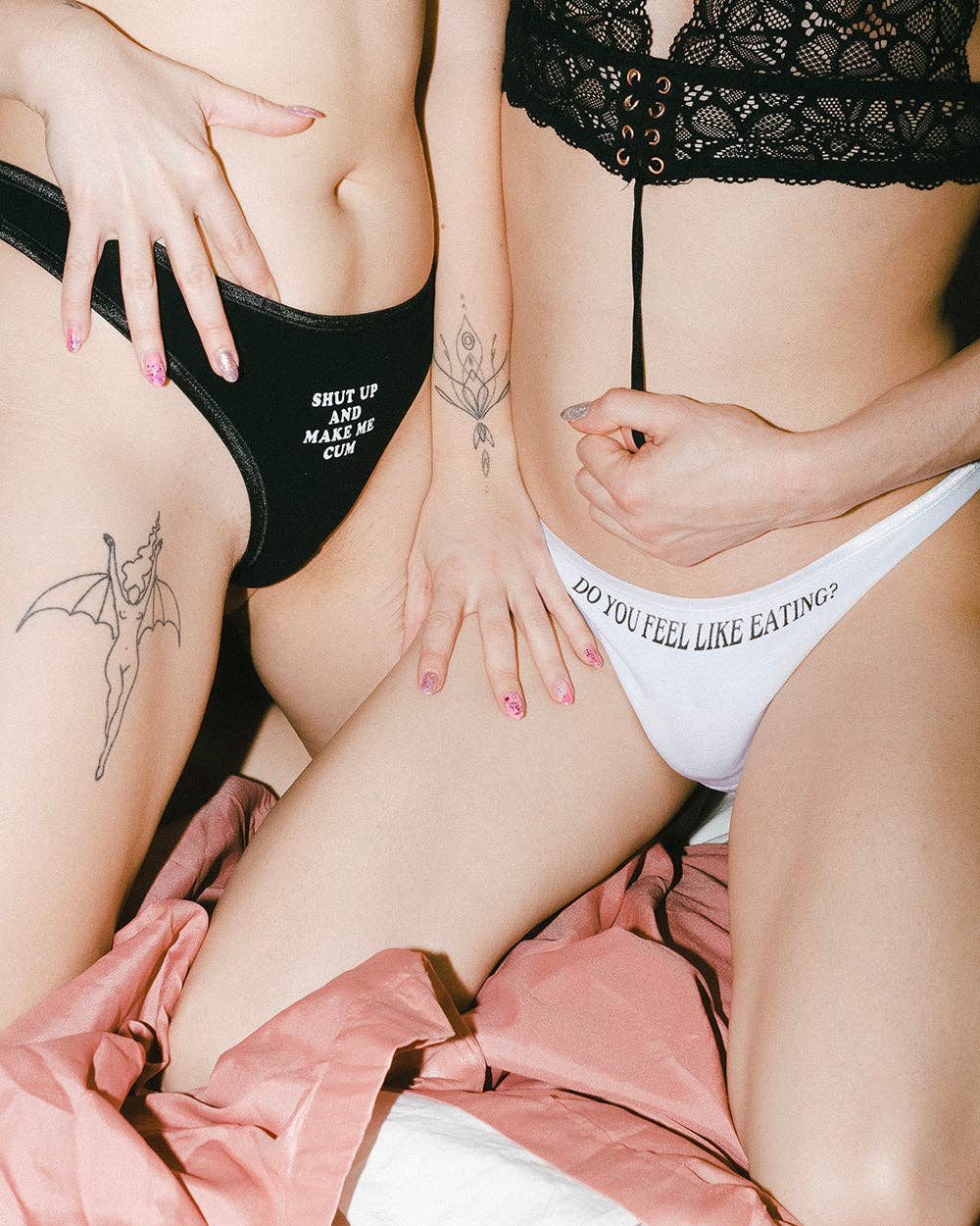 Badass Prints - Wholesale Underwear - Women's - Make me cum thong1