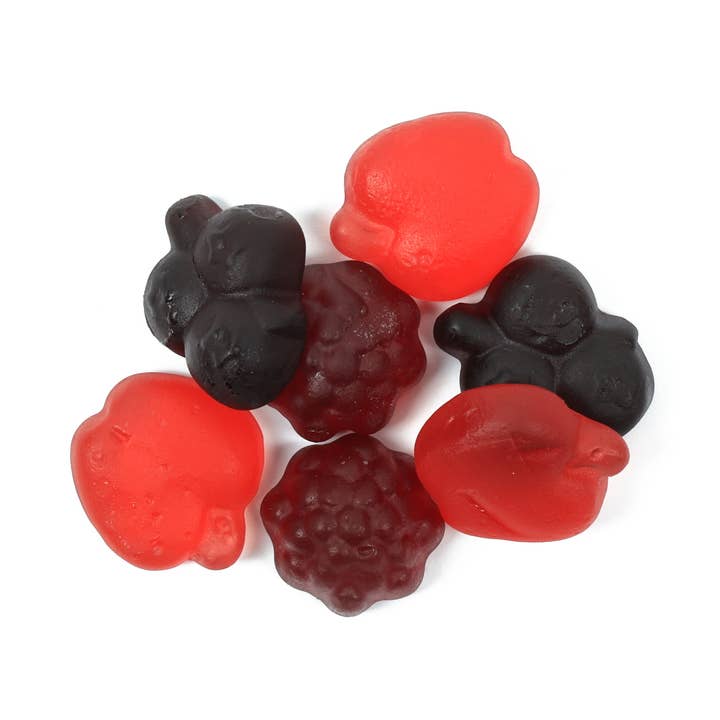 Bonbons Gélifiés aux Baies avec 20% de Jus de Fruit, Végan, Bonbons (3,18 kg) pour la vente par Tootsi Impex