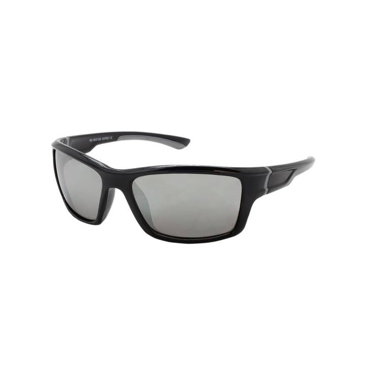 Shark Eyes, Inc - Wholesale Sunglasses - Men's - Sunglasses Mens Sport Color Mirror Lens New Assorted Frames 4