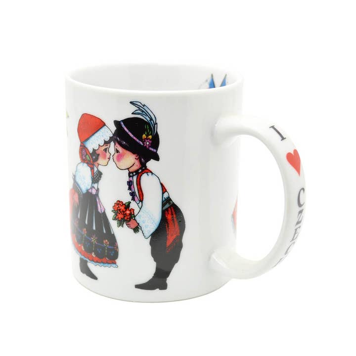 European Heritage Gifts - Wholesale Coffee Mug - Czech Gift Ceramic Coffee Mug