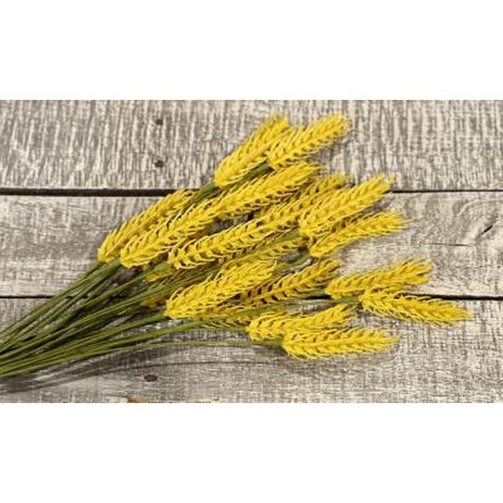 DNS Designs - Wholesale Dried/Pressed Flowers - Yellow Wheat Bunch